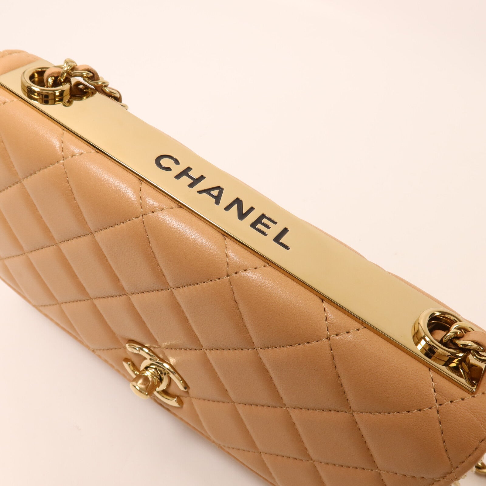 CHANEL 羊皮皮革Trendy Wallet On Chain鏈帶肩背袋