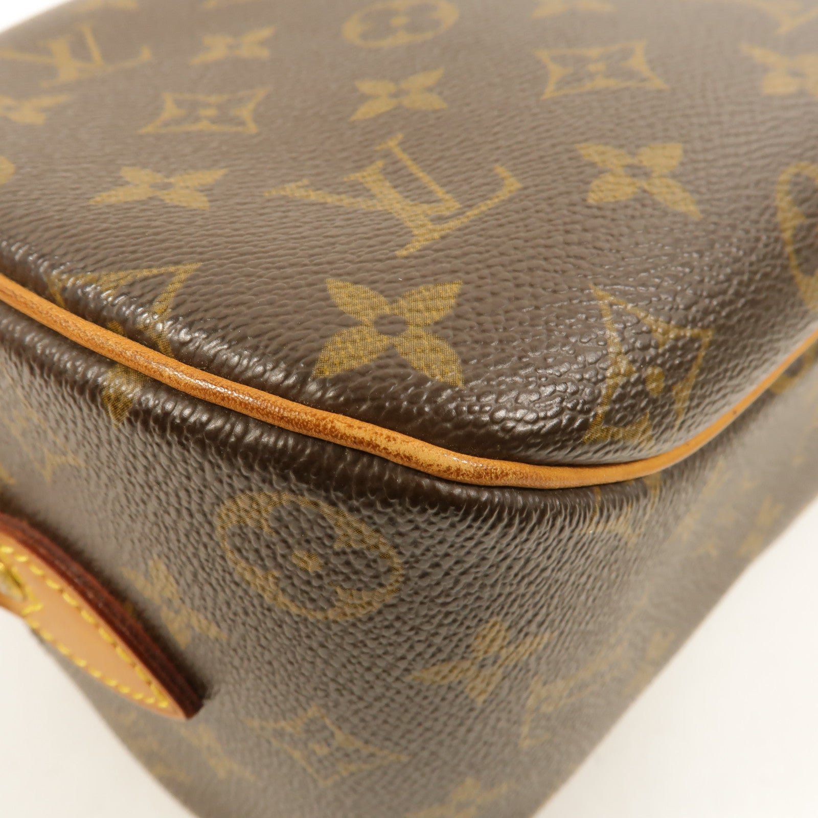 LOUIS VUITTON Monogram Blois金扣肩背袋棕色