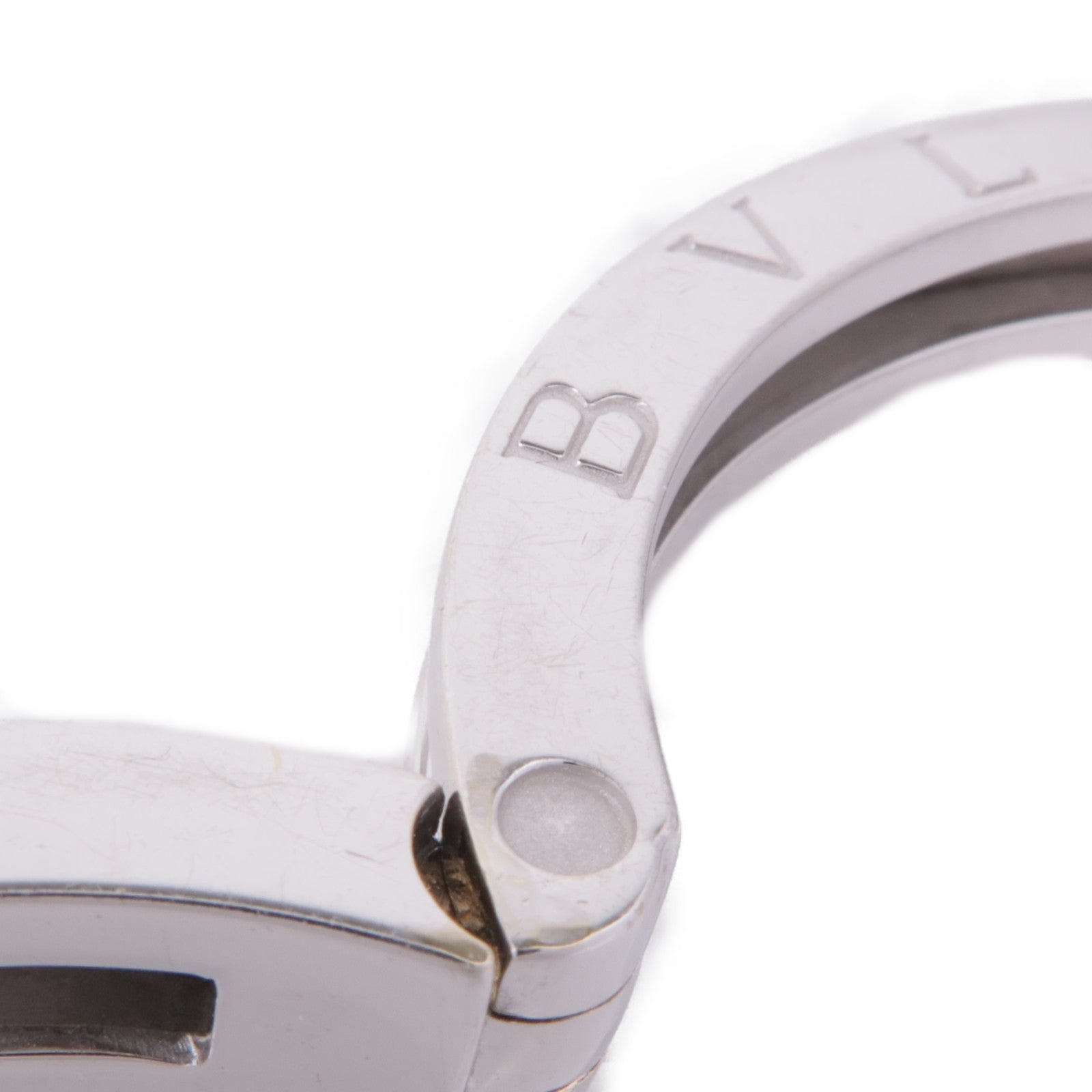BVLGARI 18K白金B-zero1 Bracelet鑽石手鐲
