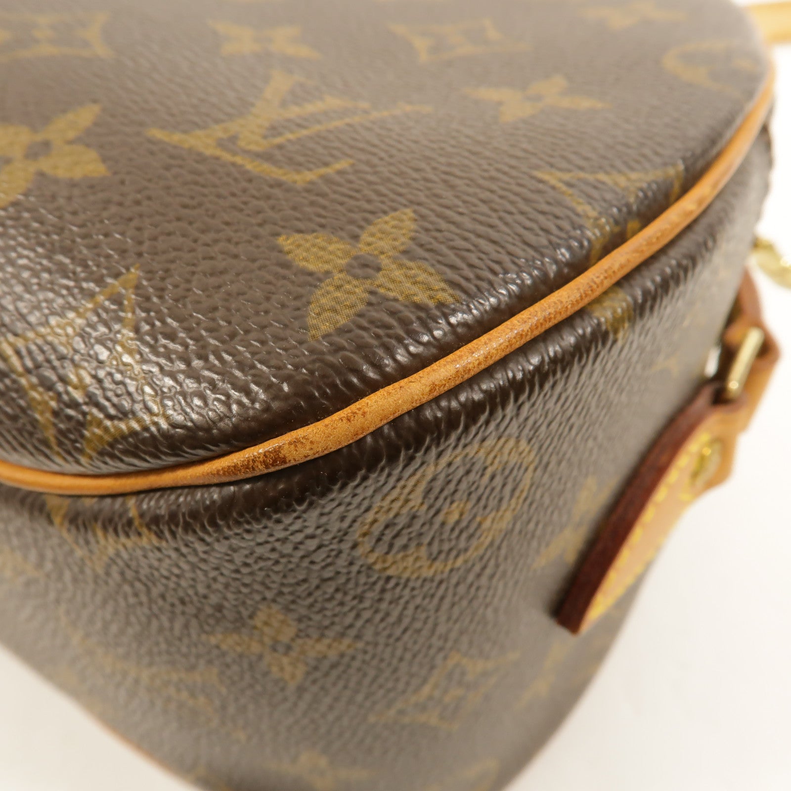 LOUIS VUITTON Monogram Blois金扣肩背袋棕色