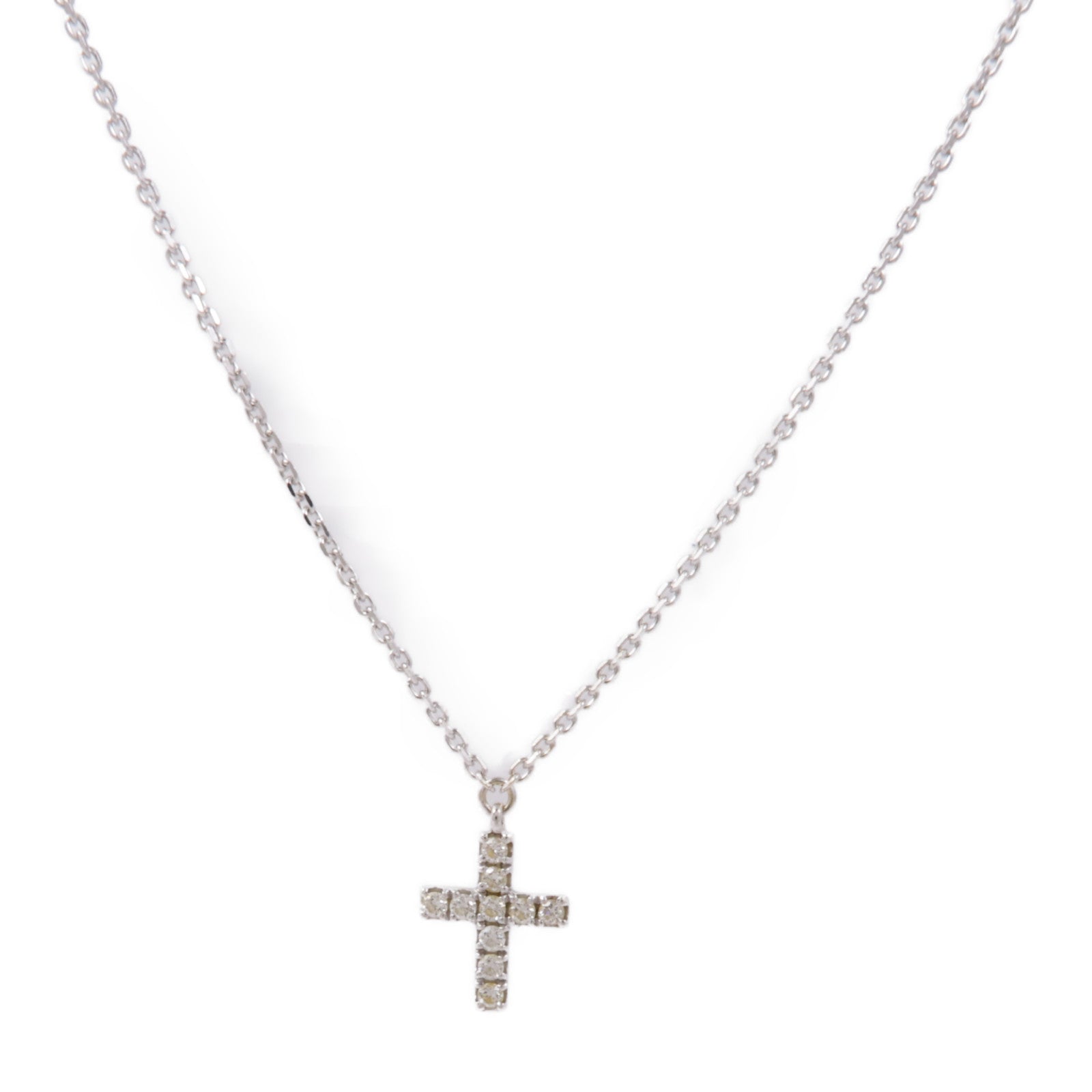 JEWELRY 18K白金Diamond Necklace鑽石項鍊
