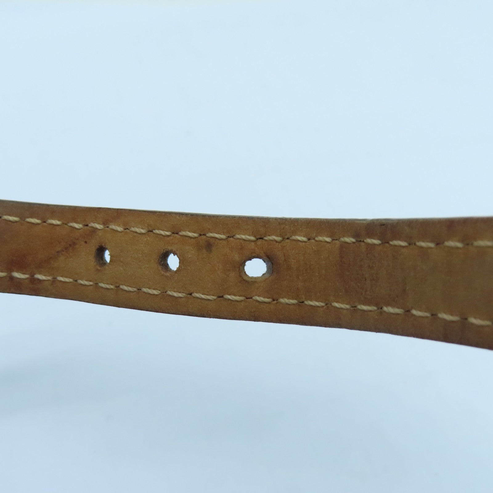 LOUIS VUITTON Monogram Bracelet手镯金扣啡色