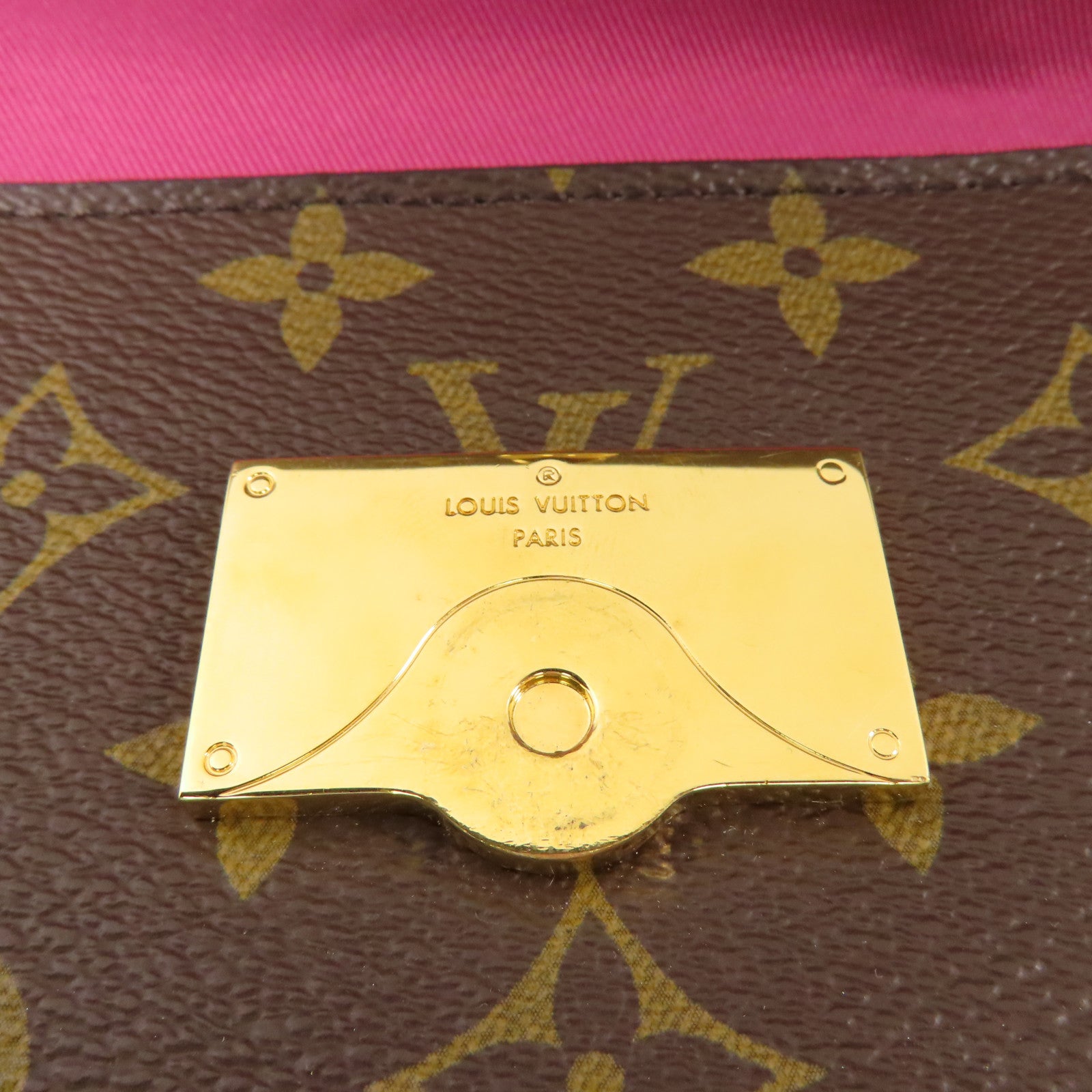 LOUIS VUITTON Monogram Cluny BB手挽肩背兩用袋