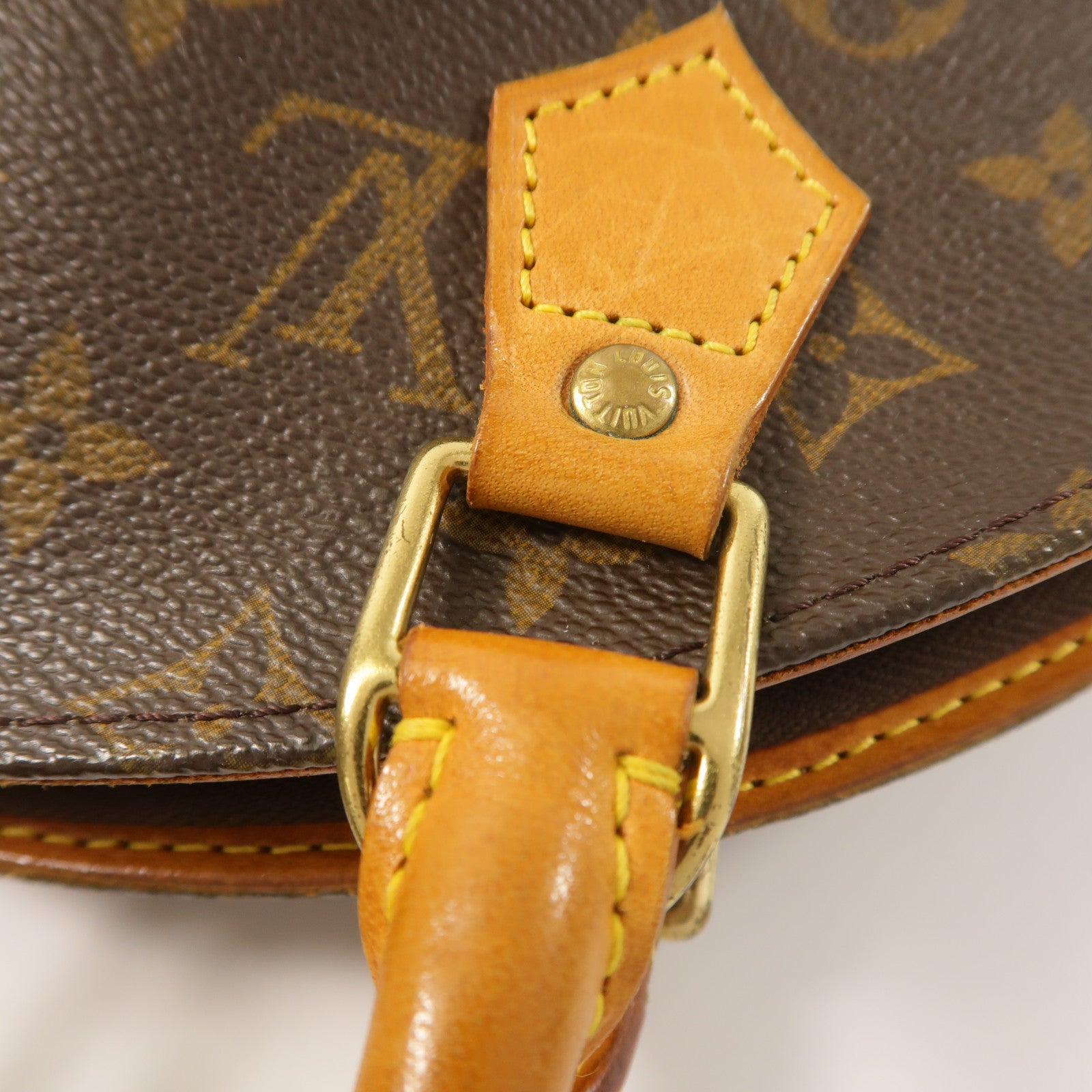 LOUIS VUITTON Monogram Ellipse PM金扣手挽袋