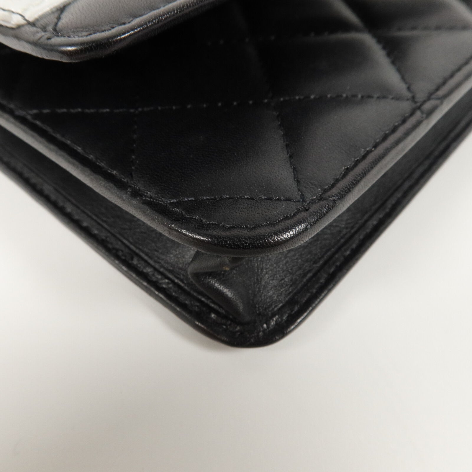 CHANEL 牛皮皮革Cambon Wallet On Chain鏈帶肩背袋