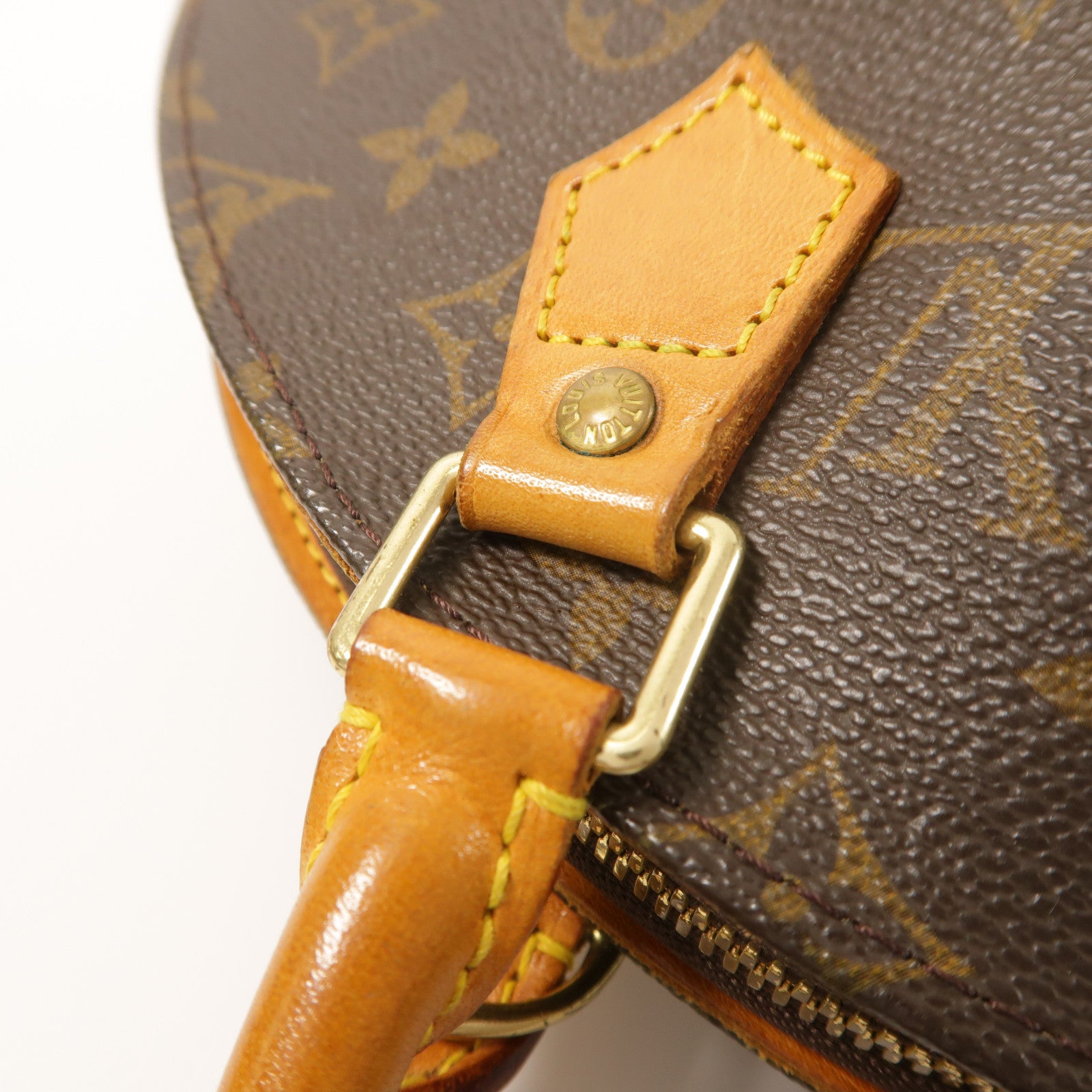 LOUIS VUITTON Monogram Ellipse PM金扣手挽袋