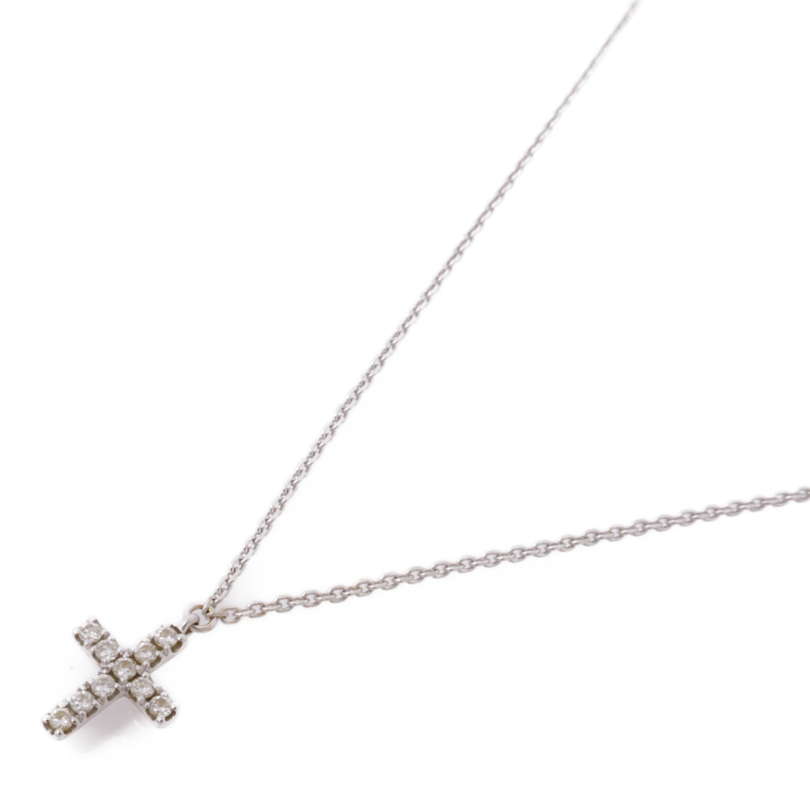 JEWELRY 18K白金Diamond Necklace鑽石項鍊