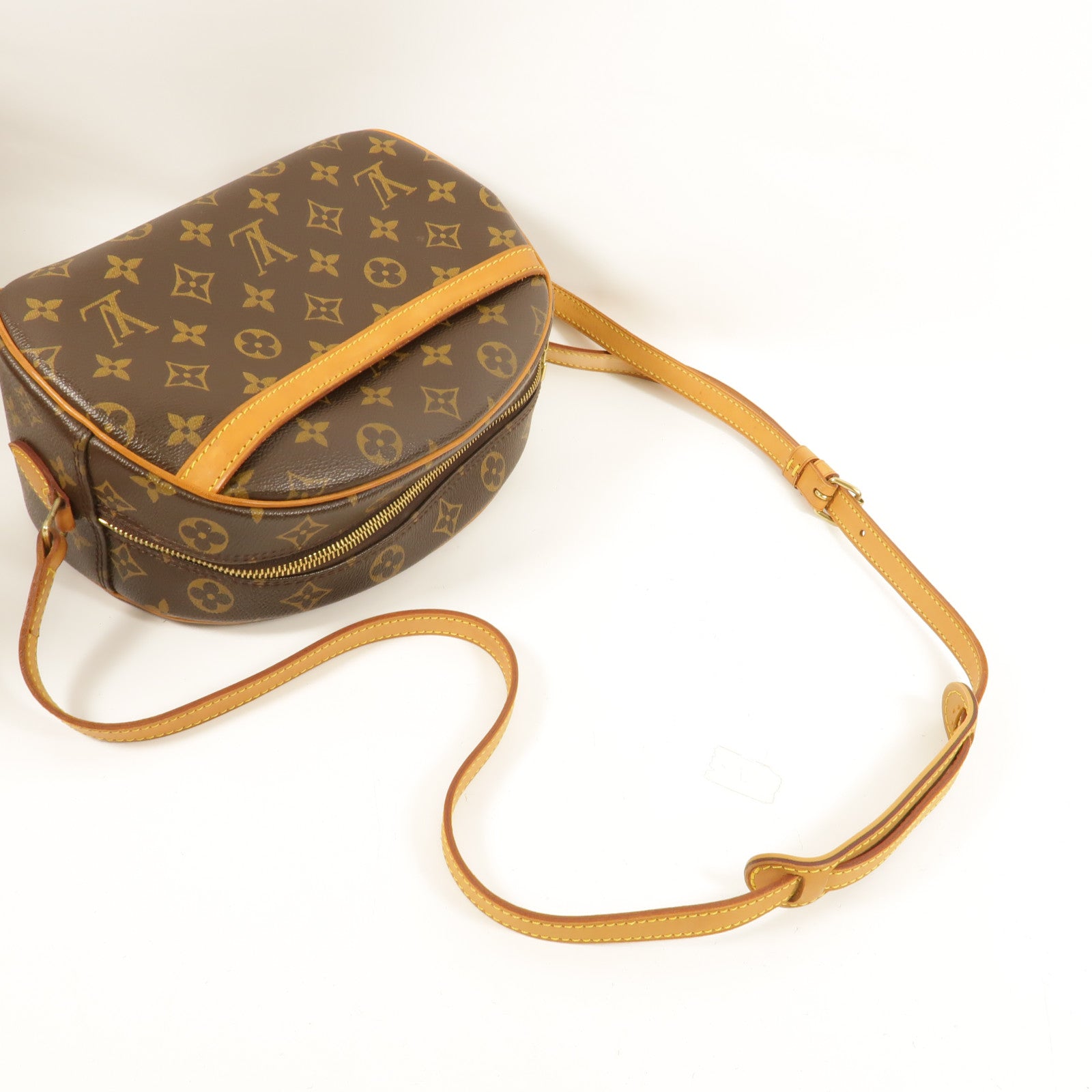 LOUIS VUITTON Monogram Blois金扣肩背袋棕色