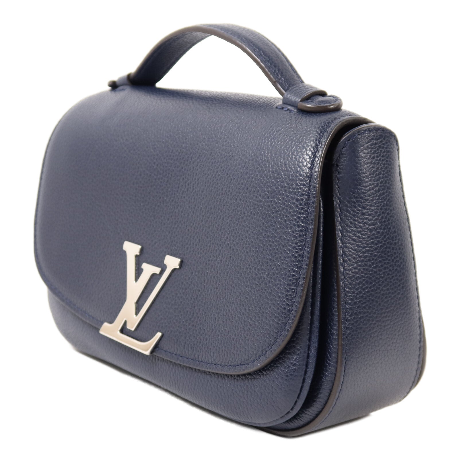 LOUIS VUITTON 牛皮皮革Vivienne NM銀扣手挽肩背兩用袋