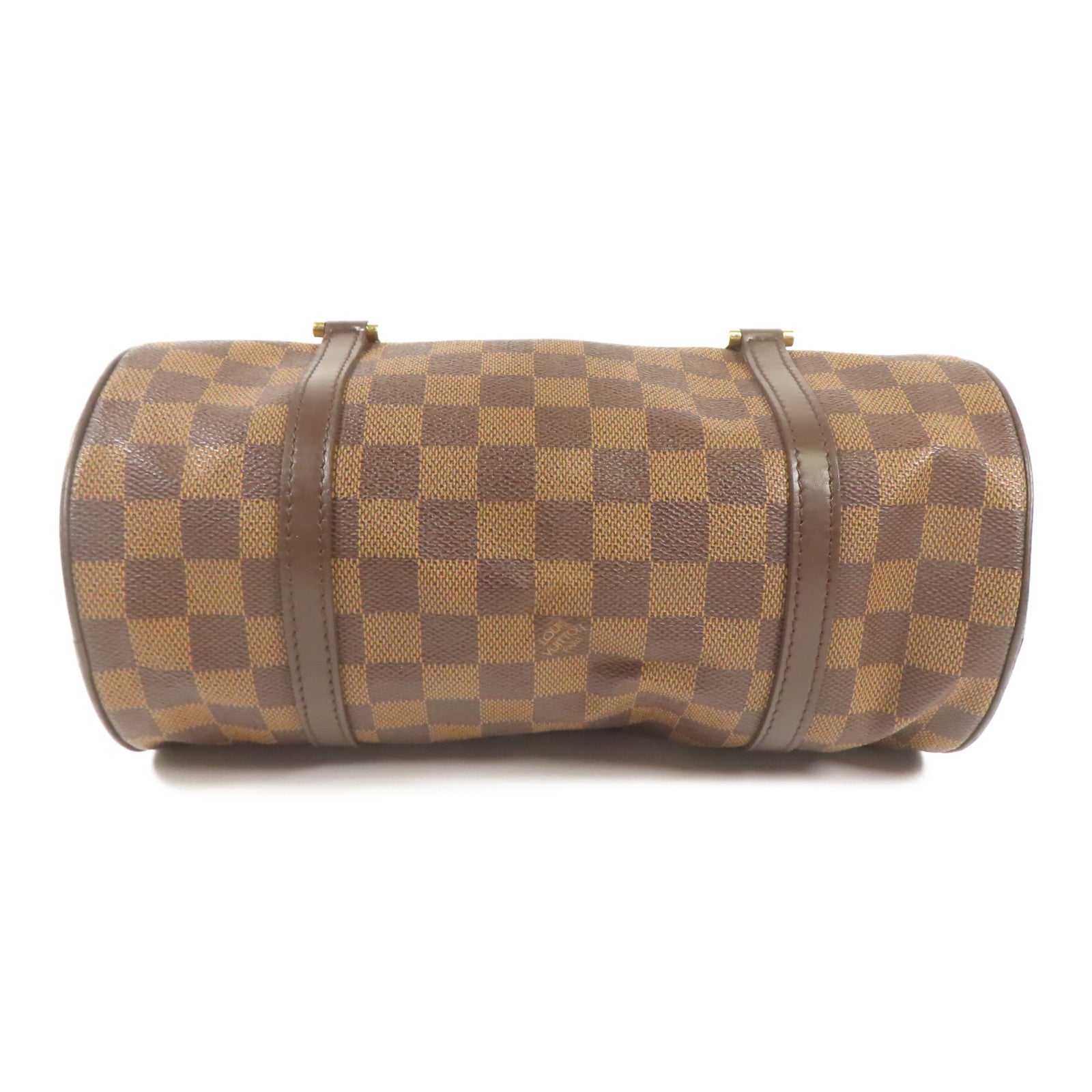 LOUIS VUITTON 【激減優惠】Damier Papillon PM金扣手挽袋