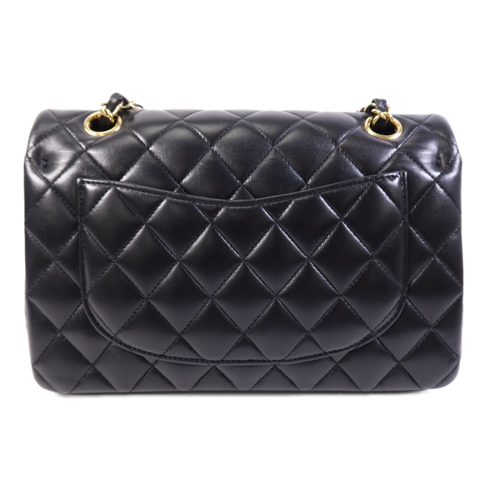 CHANEL 羊皮皮革Classic 23金扣鏈帶肩背袋