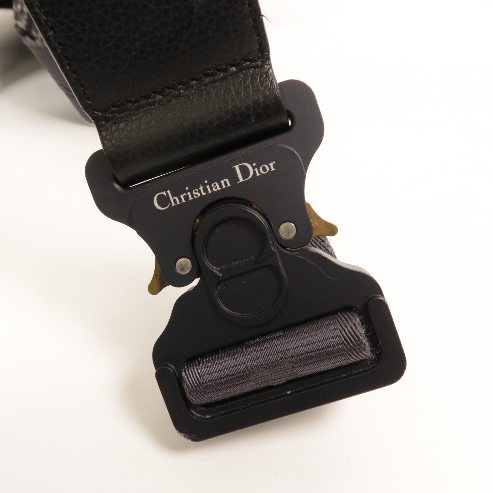 Dior Oblique帆布Saddle肩背袋