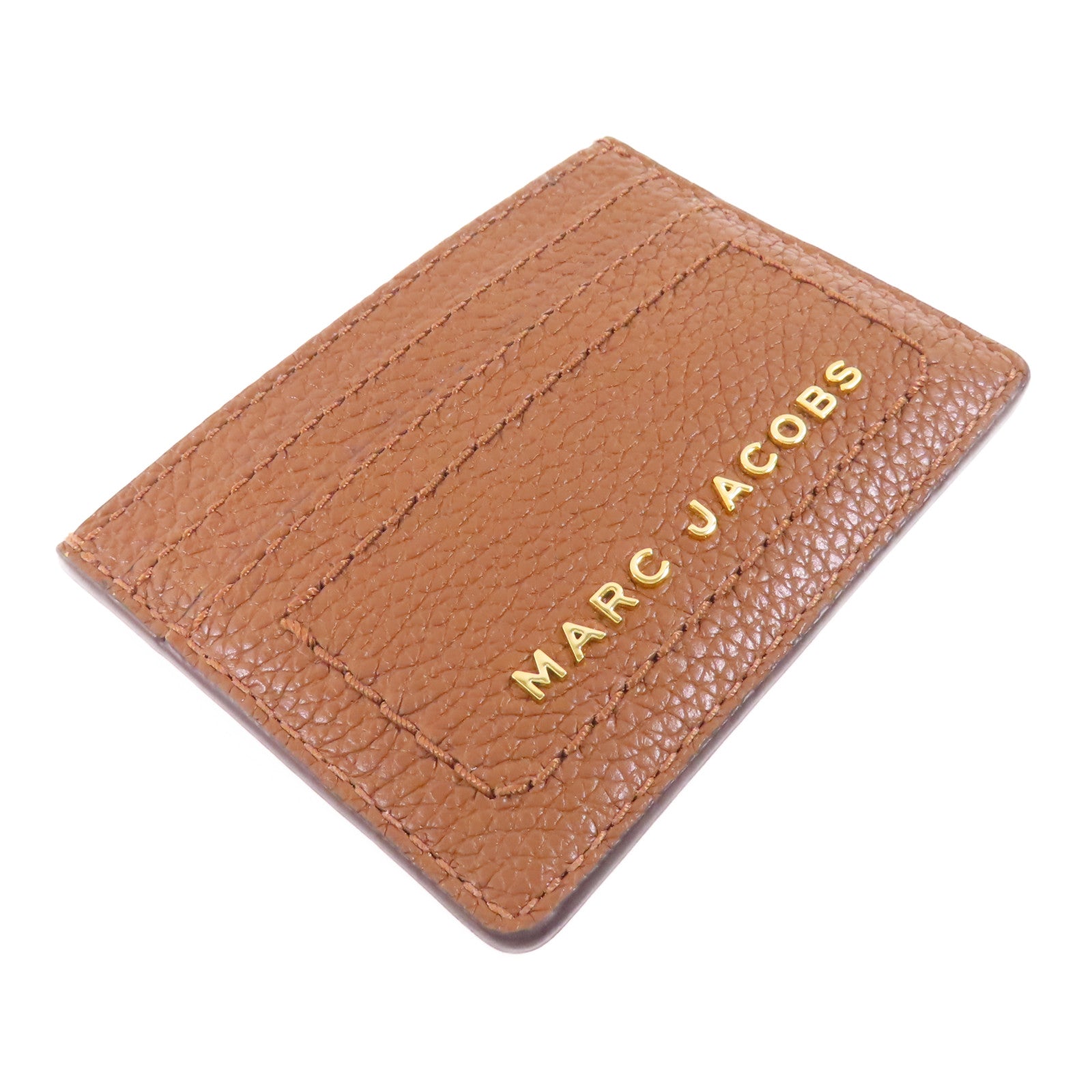 MARC JACOBS 牛皮皮革Card Holder金扣卡片套