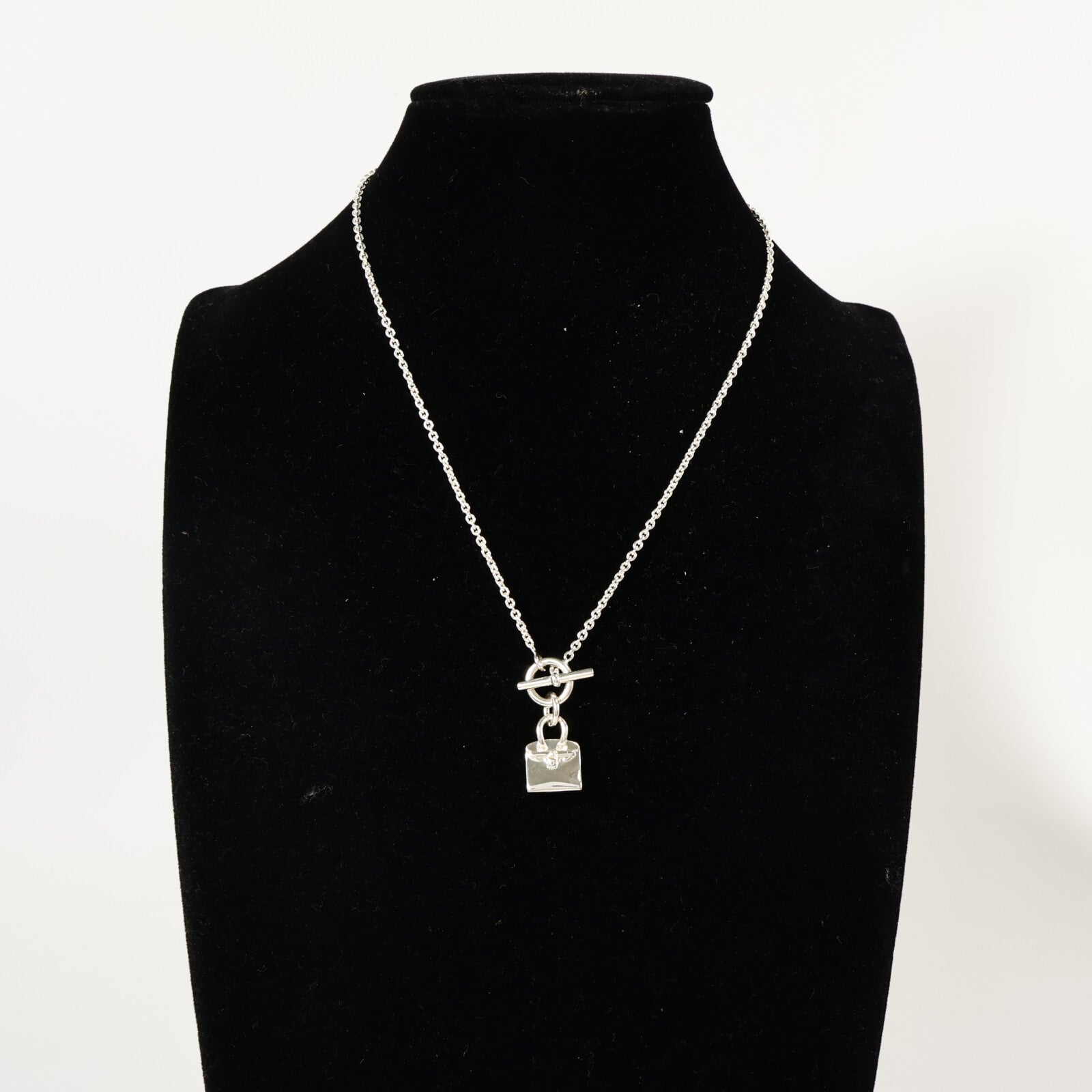 HERMES 925純銀Amulettes Birkin Necklace項鏈
