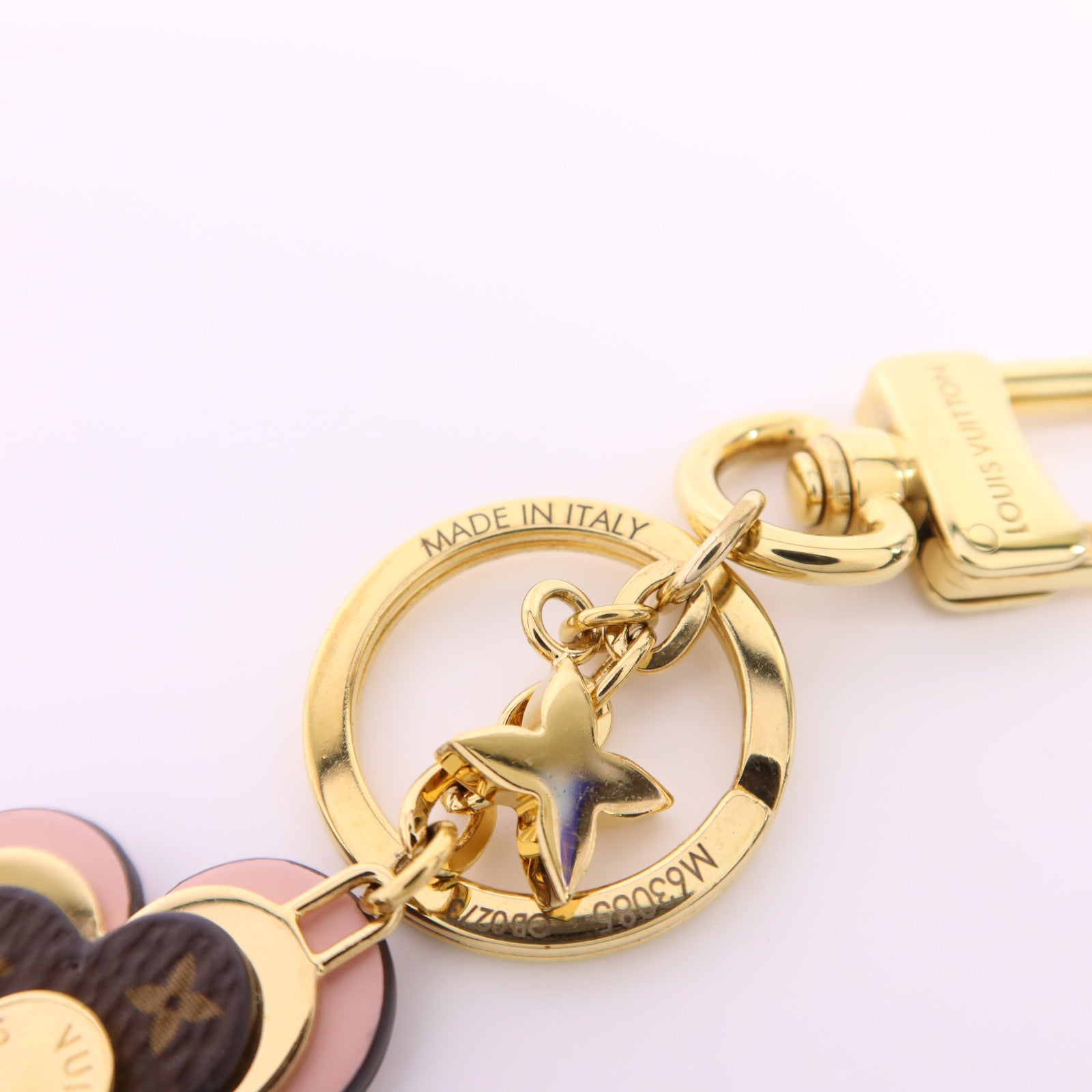 LOUIS VUITTON 金屬/Monogram/Epi Blooming Flowers BB Key Holder金扣鎖匙扣