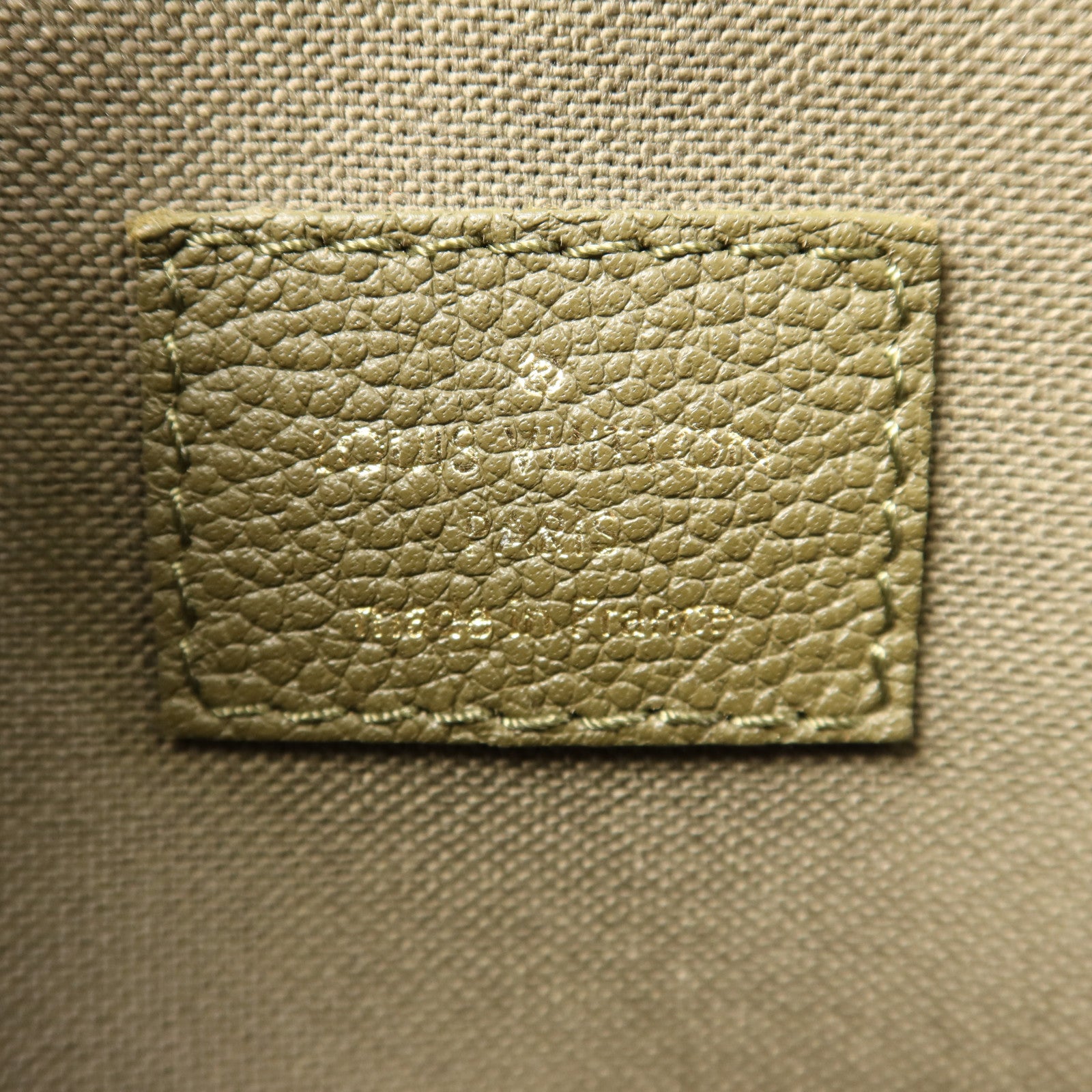 LOUIS VUITTON Monogram Empreinte Vosges MM金扣手挽肩背兩用袋