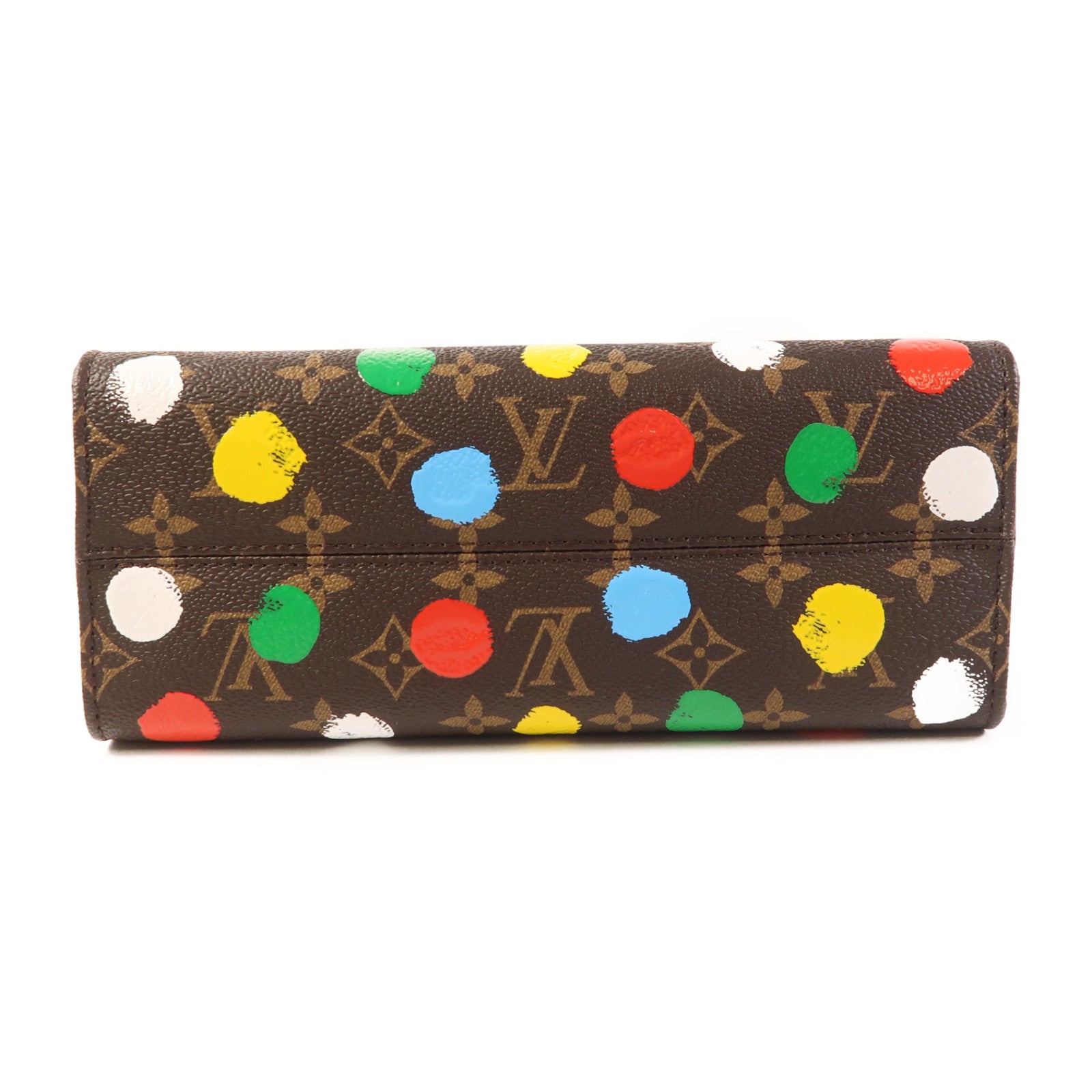 LOUIS VUITTON Monogram LV x YK On The Go金扣手挽肩背兩用袋