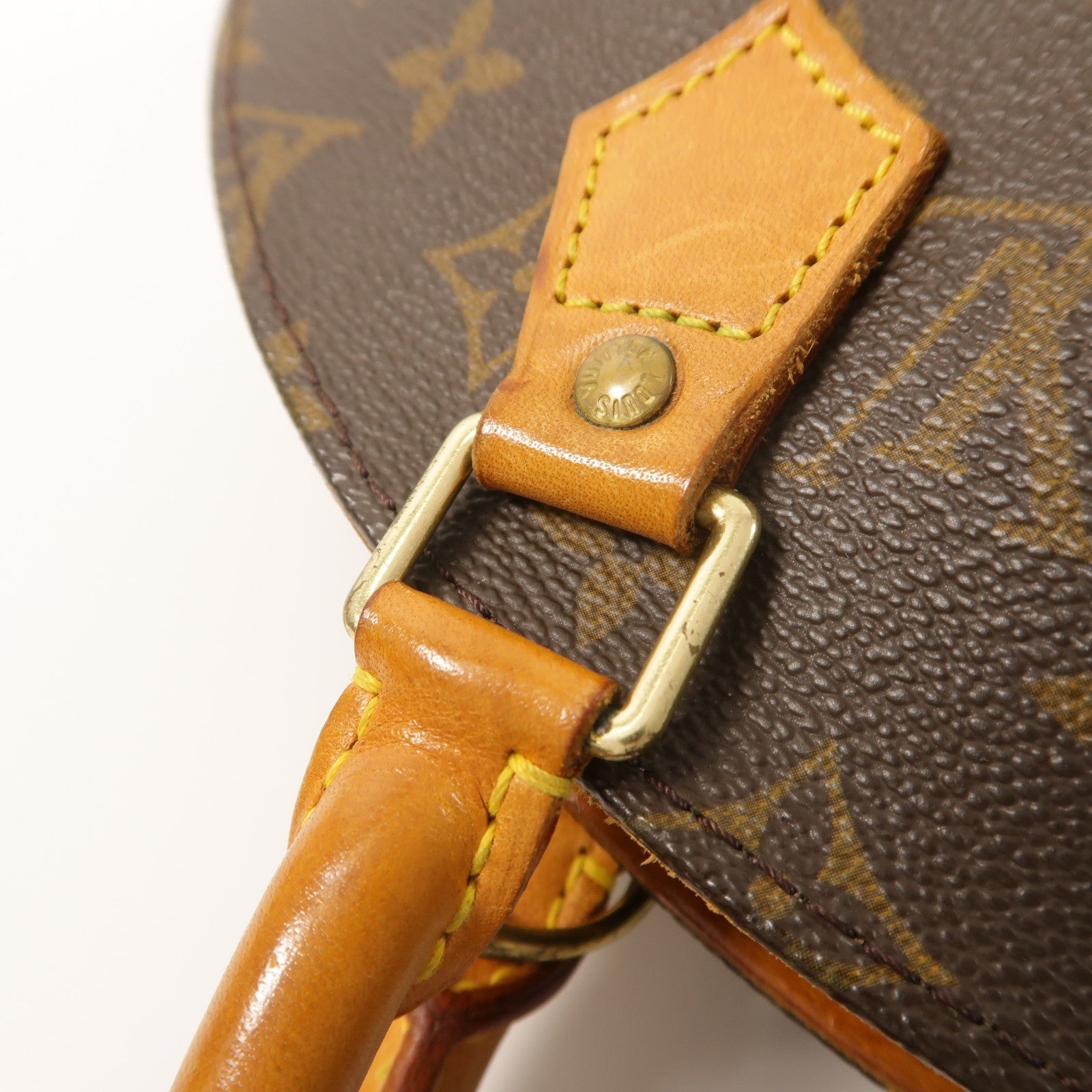 LOUIS VUITTON Monogram Ellipse PM金扣手挽袋