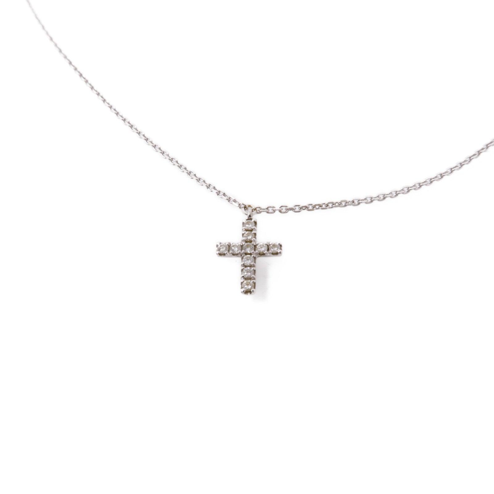 JEWELRY 18K白金Diamond Necklace鑽石項鍊