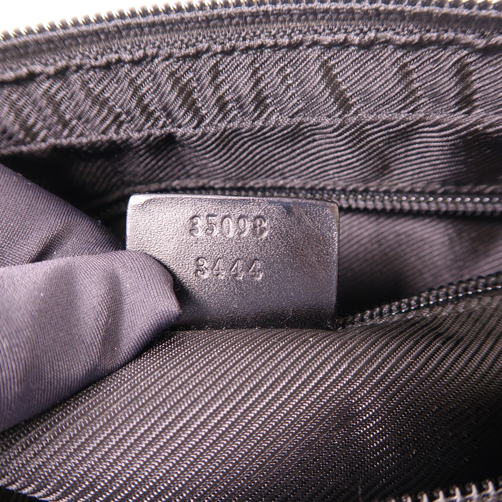 GUCCI 帆布Shoulder Bag銀扣肩背袋