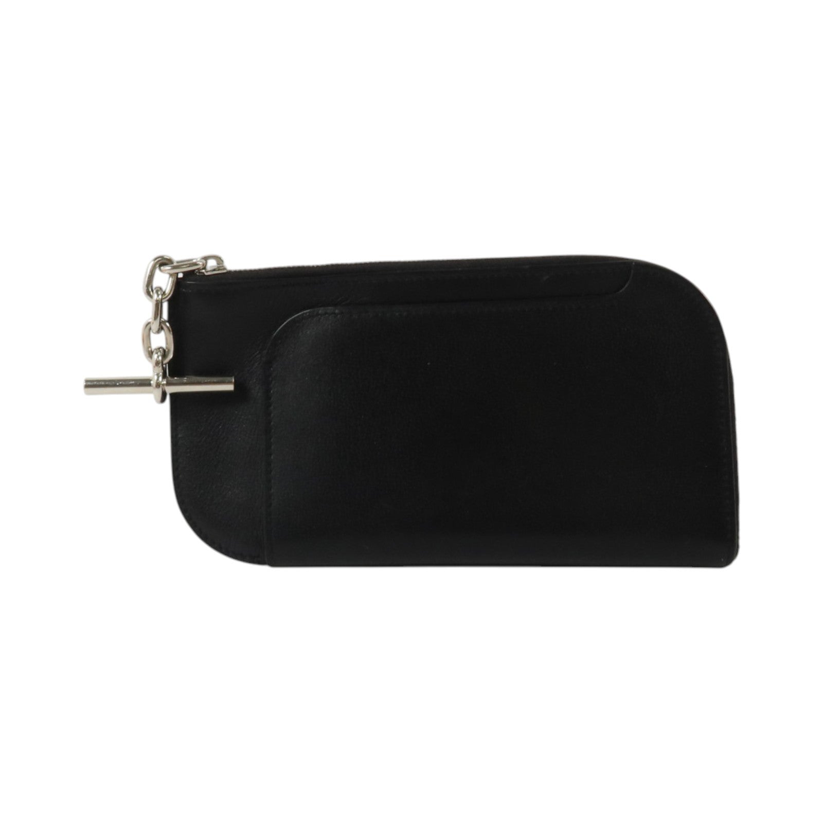 HERMES Allegretto皮革Strap GM Phone Case銀扣手機套