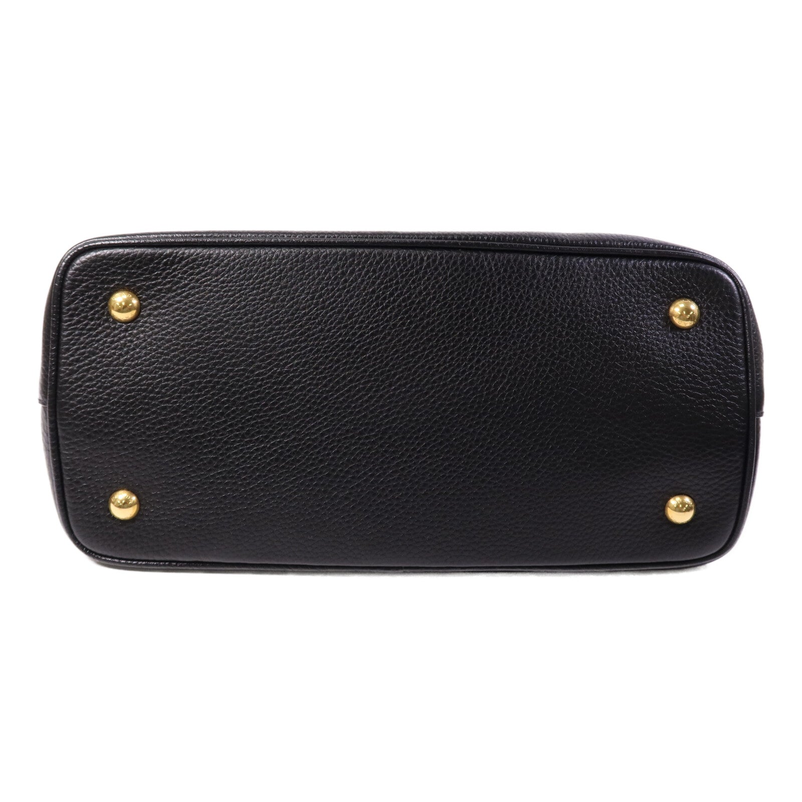 PRADA 牛皮皮革2 Way Shoulder Bag金扣手挽肩背兩用袋