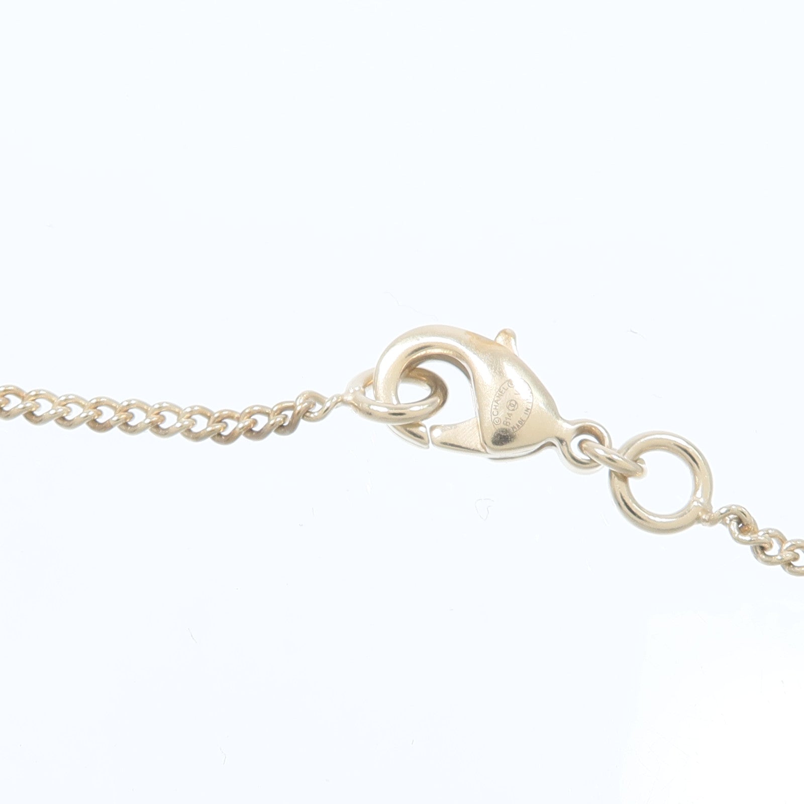 CHANEL PVC/金屬Necklace項鏈