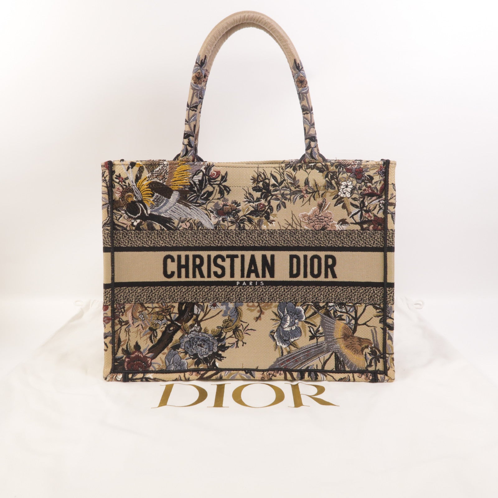 Dior 帆布Medium Book Tote手挽袋