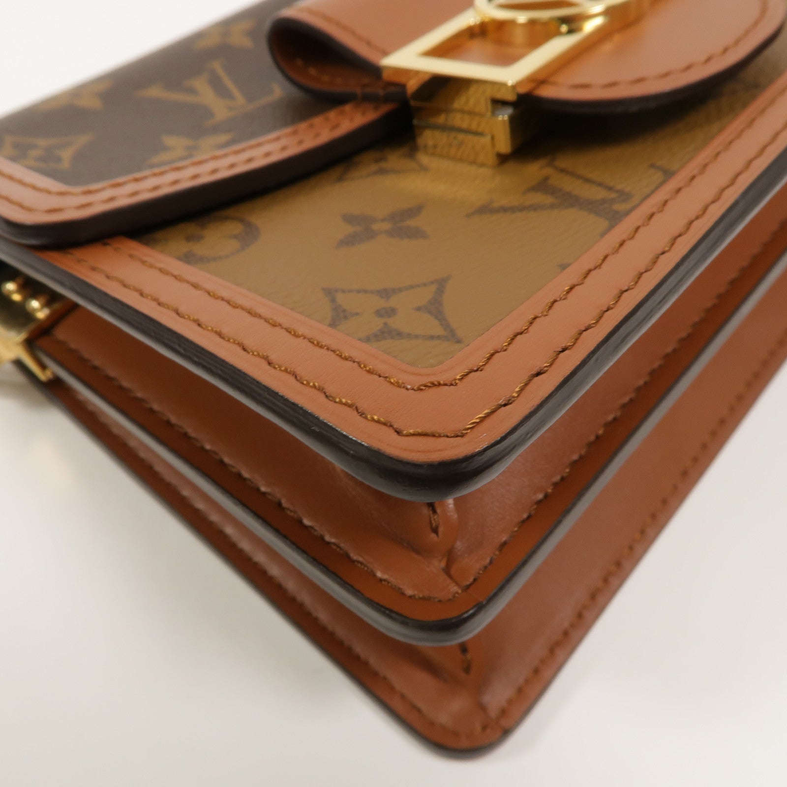 LOUIS VUITTON Monogram/Monogram Reverse Mini Dauphine肩背袋