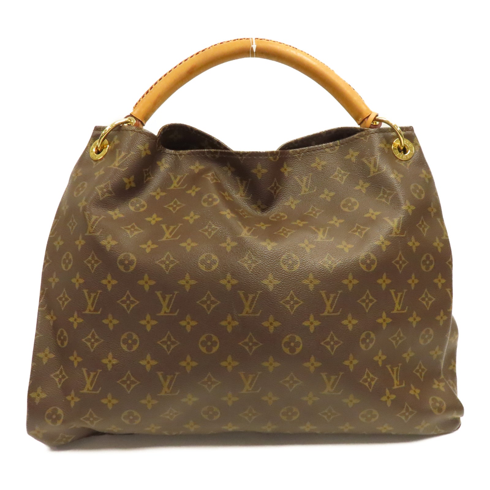 LOUIS VUITTON Monogram Artsy GM金扣肩背袋啡色