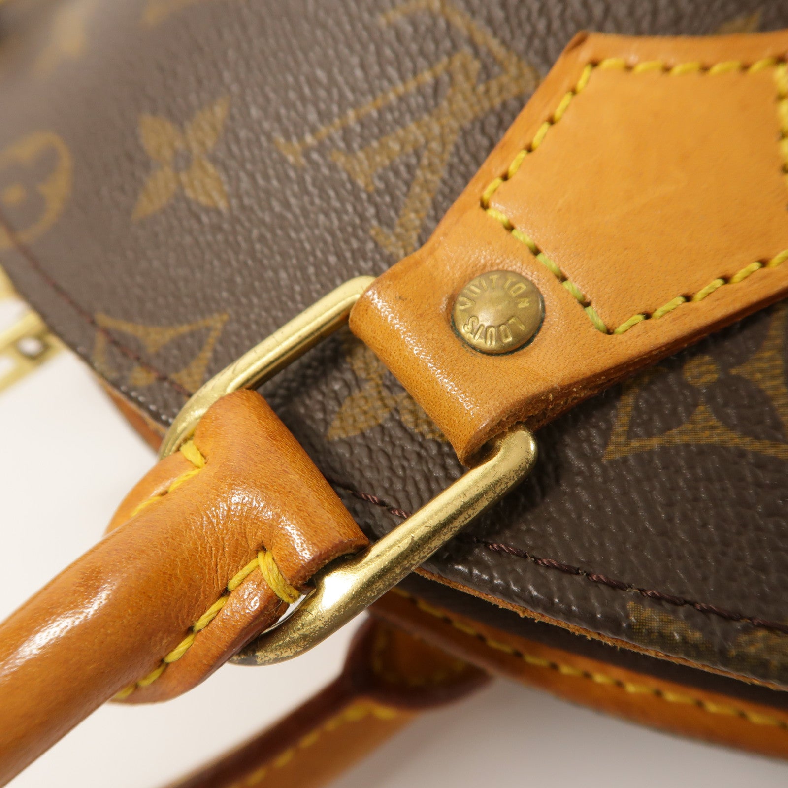 LOUIS VUITTON Monogram Ellipse PM金扣手挽袋