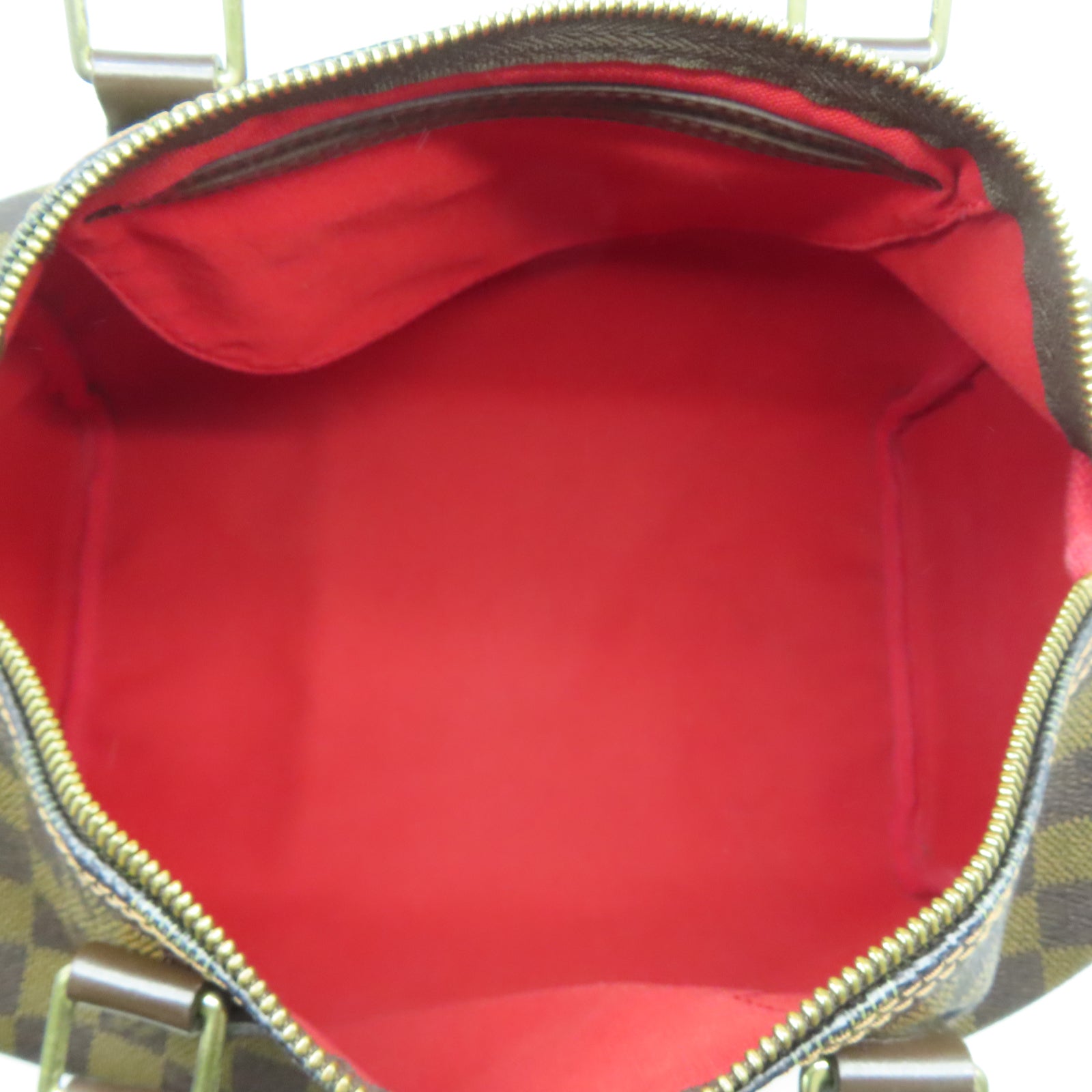 LOUIS VUITTON 【激減優惠】Damier Speedy 30金扣手挽袋啡色