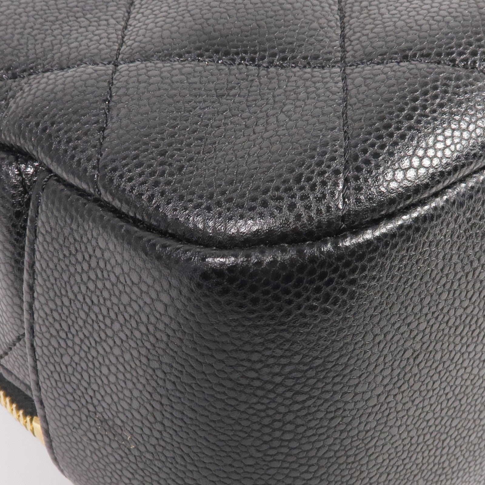 CHANEL 牛皮皮革2 Way Shoulder金扣手挽肩背兩用袋