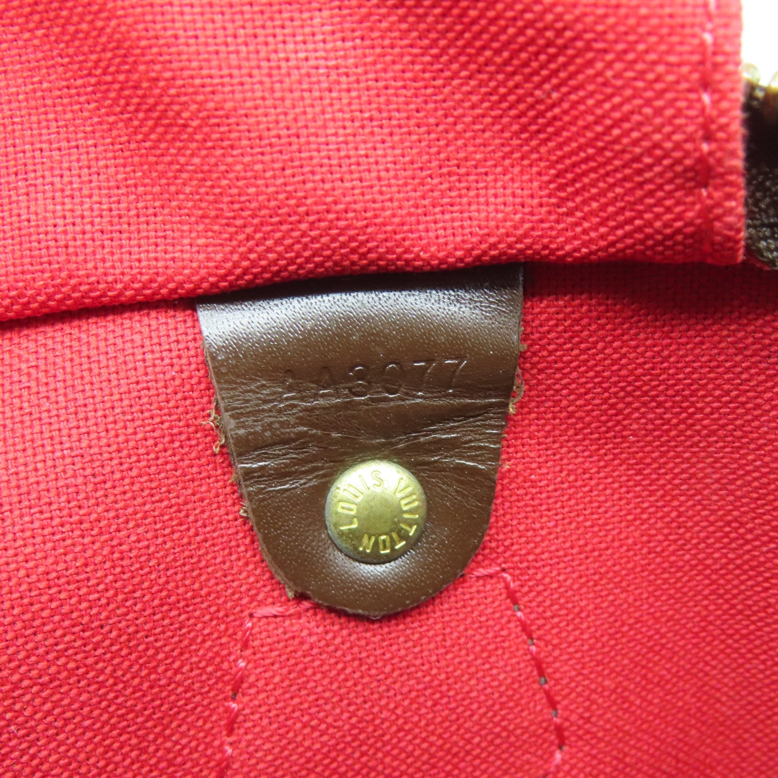 LOUIS VUITTON 【激減優惠】Damier Speedy 30金扣手挽袋啡色