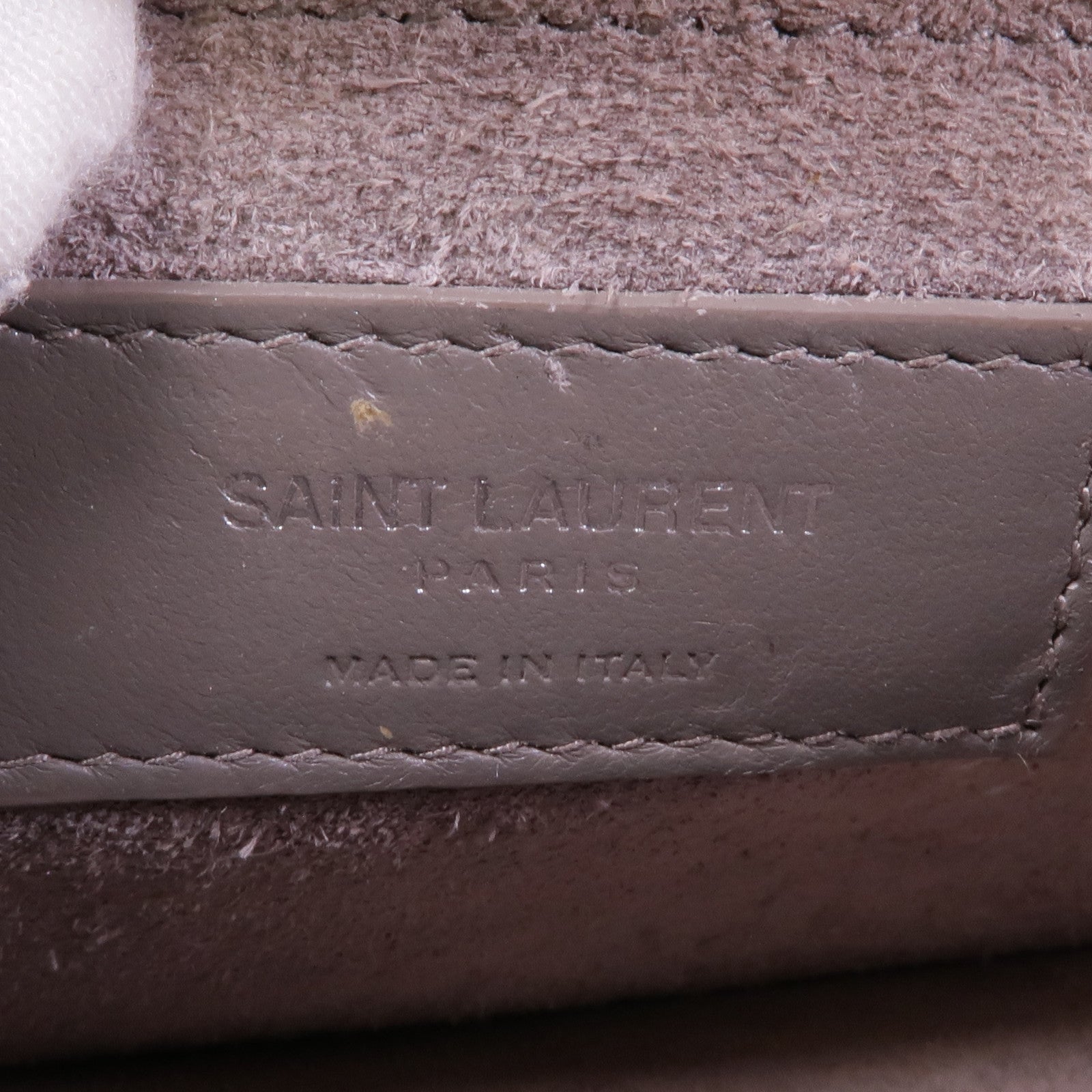 YVES SAINT LAURENT 【激減優惠】牛皮皮革Sunset Medium銀扣鏈帶肩背袋