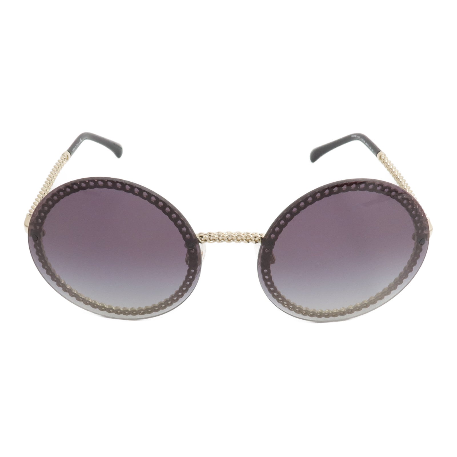 CHANEL 金屬Chain Round Sunglasses太陽眼鏡