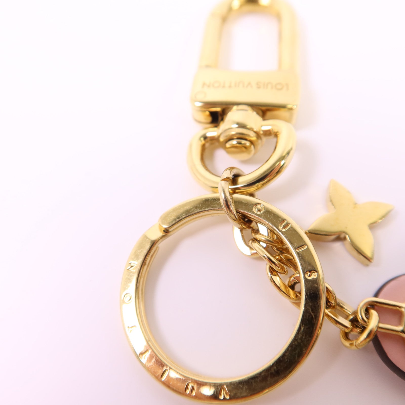 LOUIS VUITTON 金屬/Monogram/Epi Blooming Flowers BB Key Holder金扣鎖匙扣