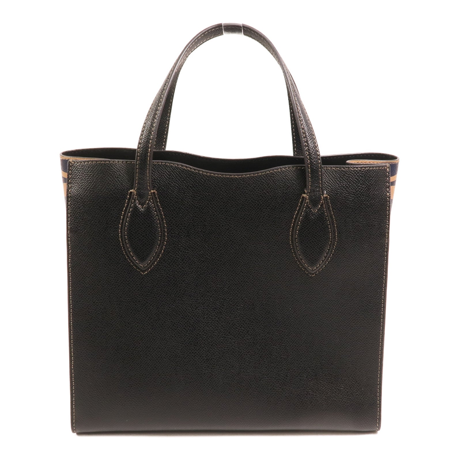 Furla 牛皮皮革Tote Bag金扣手挽袋