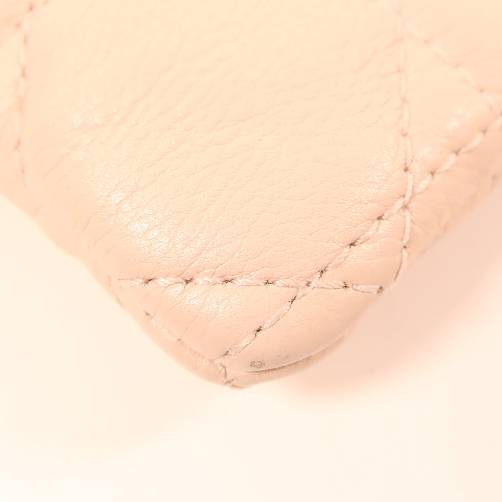Dior 牛皮皮革Card Lavender金扣卡片套