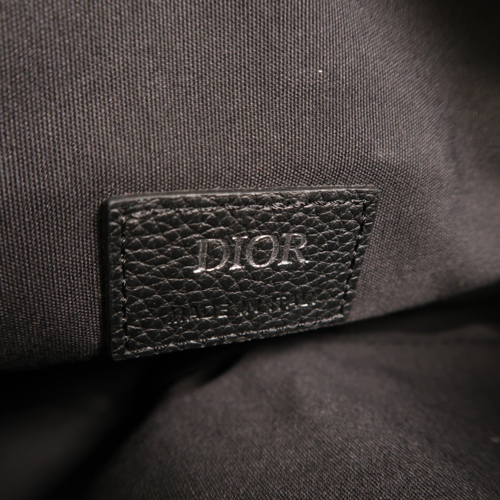 Dior Oblique帆布Saddle肩背袋