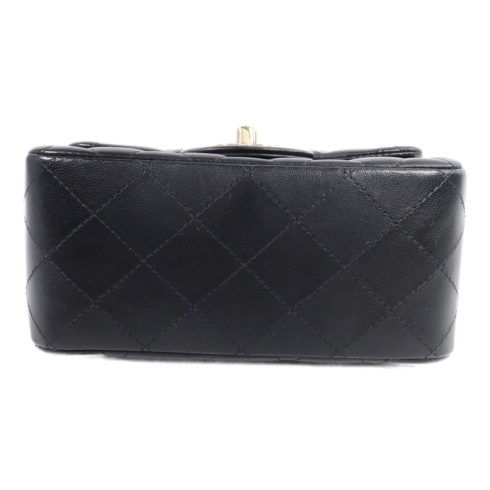 CHANEL 牛皮皮革Mini Classic 17鏈帶肩背袋