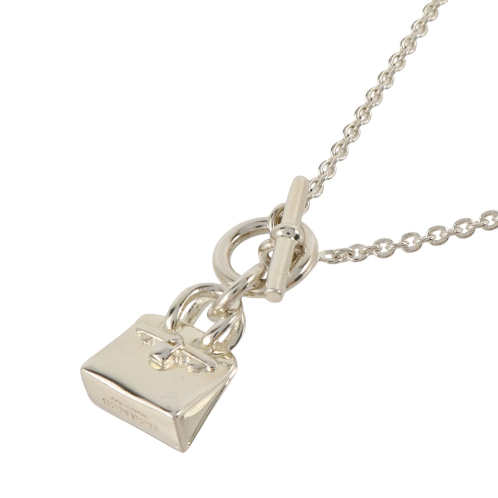 HERMES 925純銀Amulettes Birkin Necklace項鏈