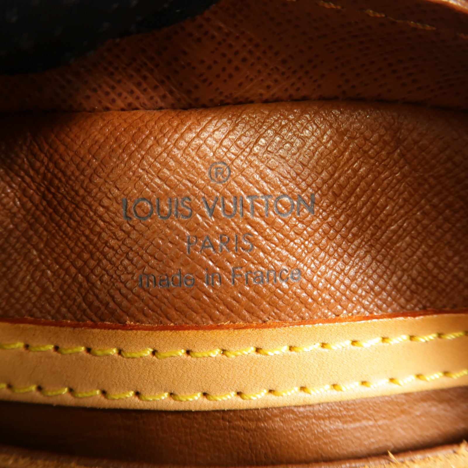 LOUIS VUITTON Monogram Blois金扣肩背袋棕色