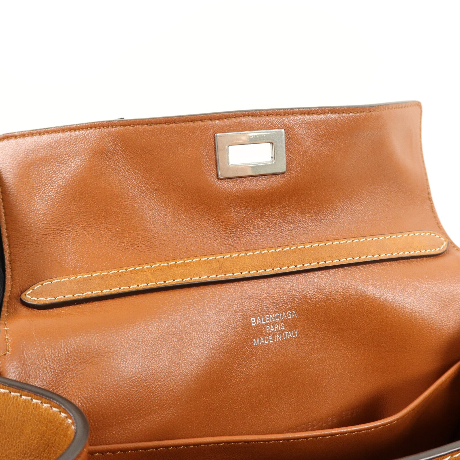 BALENCIAGA 牛皮皮革Mini Rodeo手挽肩背兩用袋