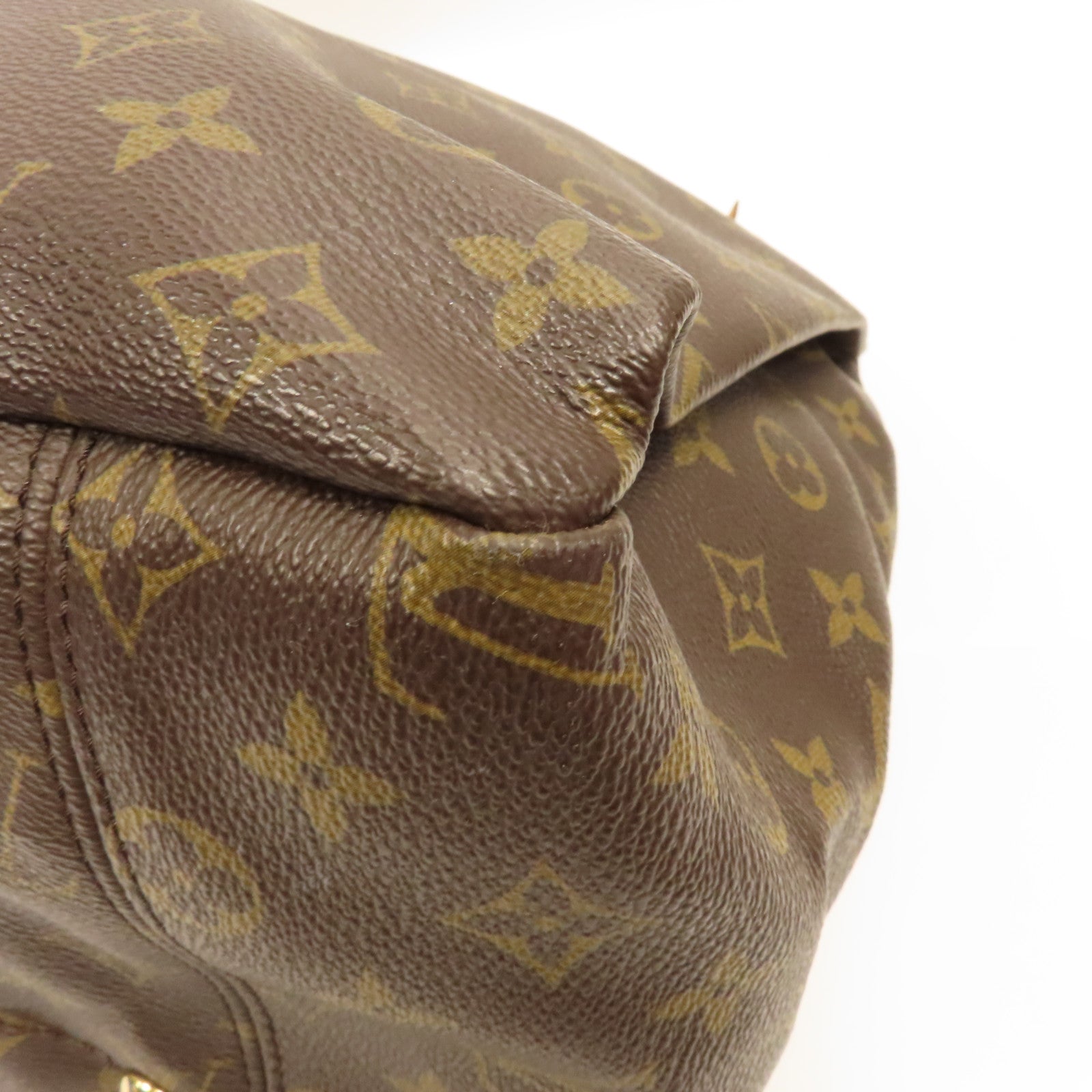 LOUIS VUITTON Monogram Artsy GM金扣肩背袋啡色