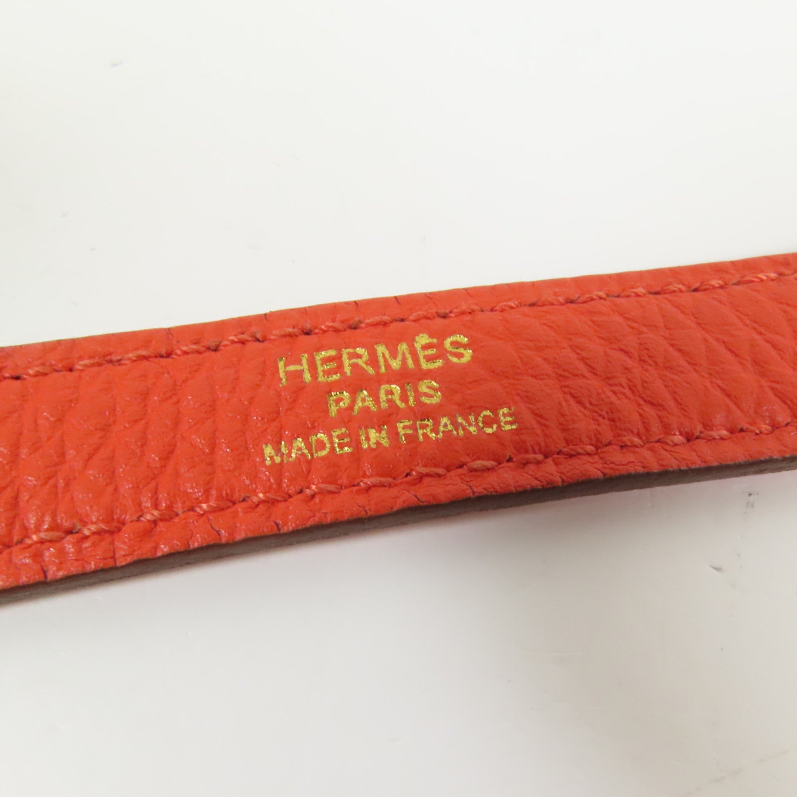 HERMES Togo皮革Kelly 35金扣手挽肩背兩用袋Capucine