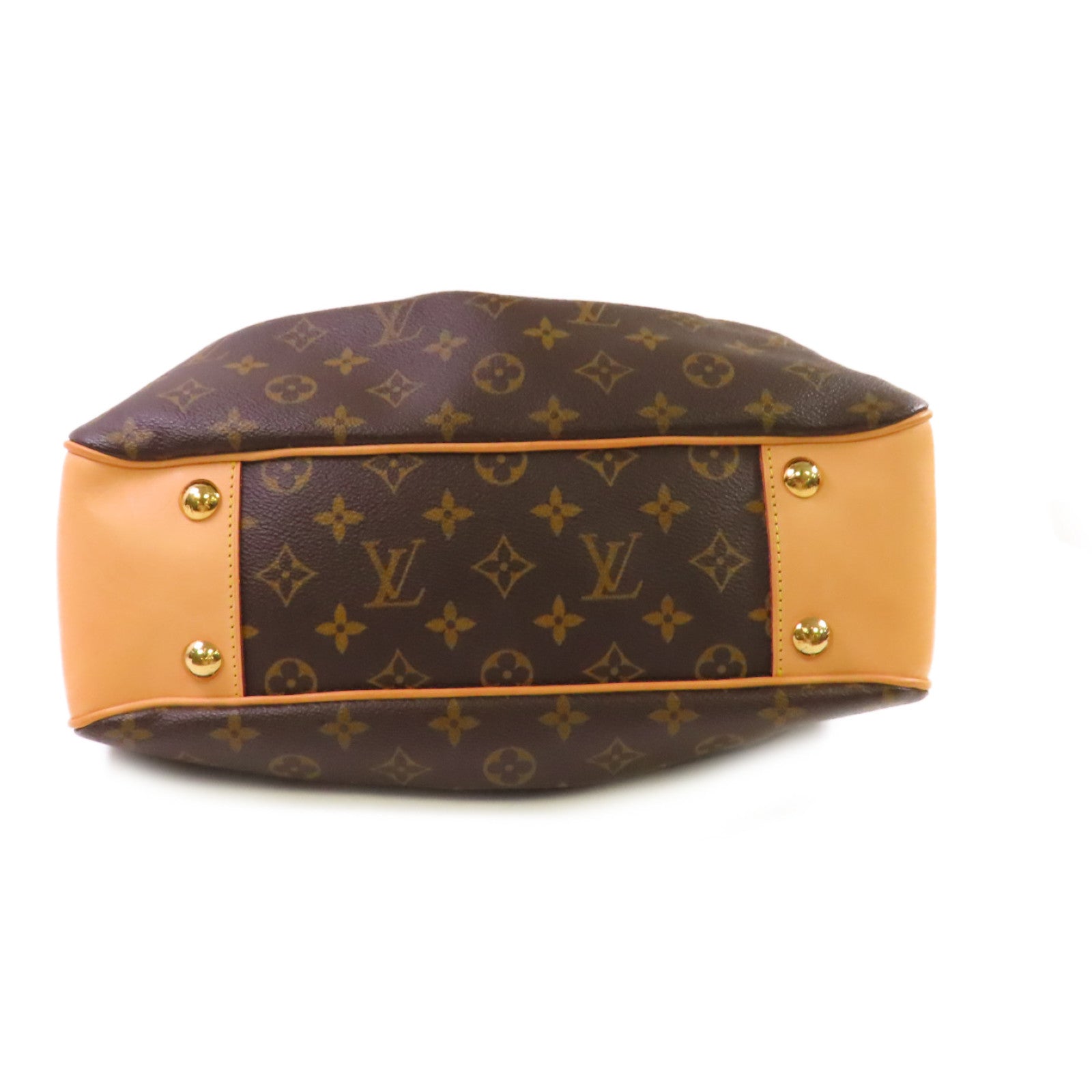 LOUIS VUITTON 【激減優惠】Monogram Boetie PM Hand Bag金扣手挽袋啡色