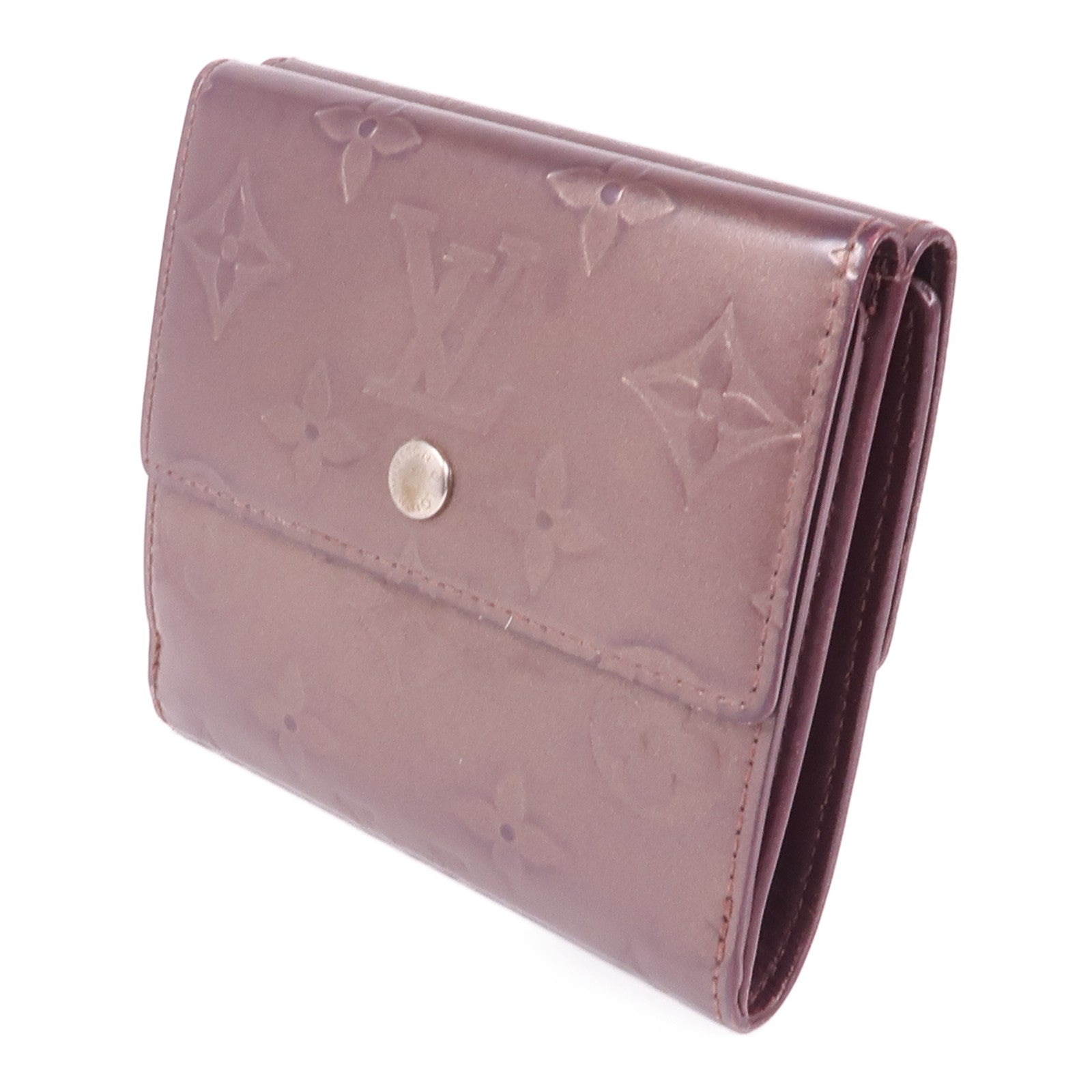 LOUIS VUITTON 【激減優惠】Monogram Mat Wallet銀扣錢包