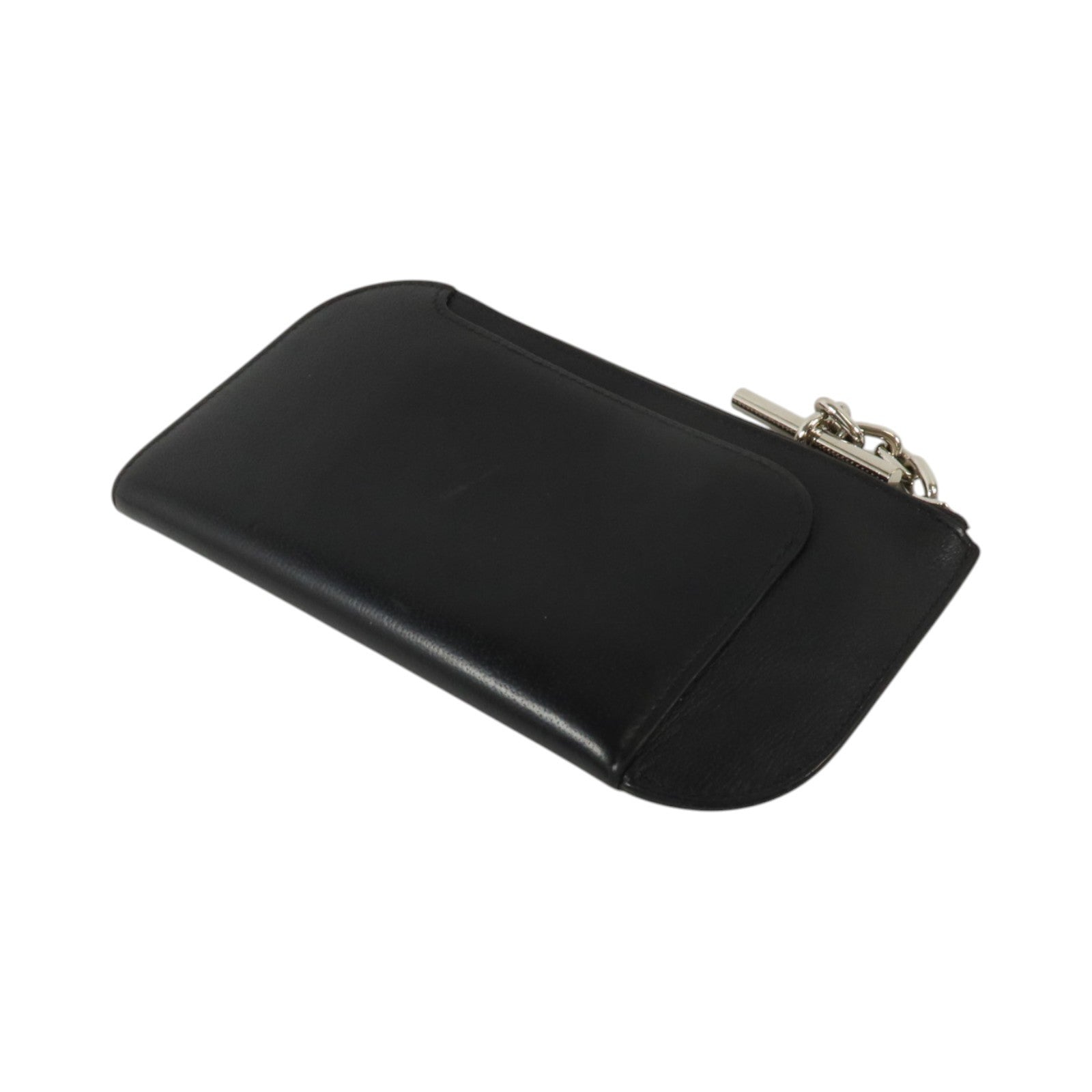 HERMES Allegretto皮革Strap GM Phone Case銀扣手機套