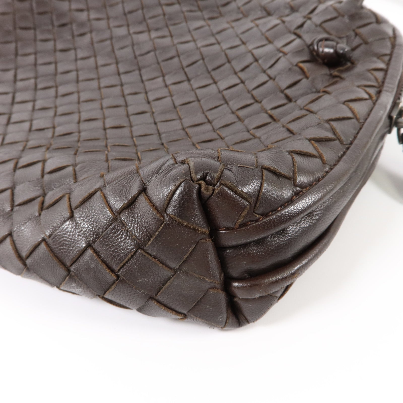 BOTTEGA VENETA 羊皮皮革Nobini肩背袋